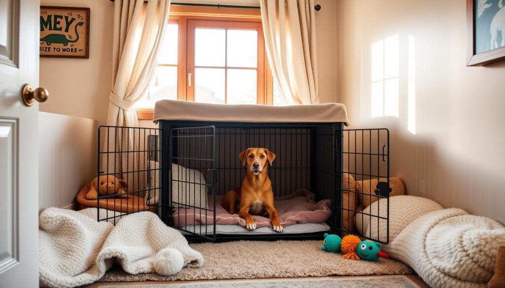 crate training for adult dogs