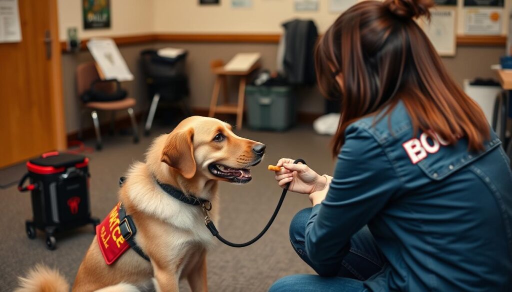 service dog training